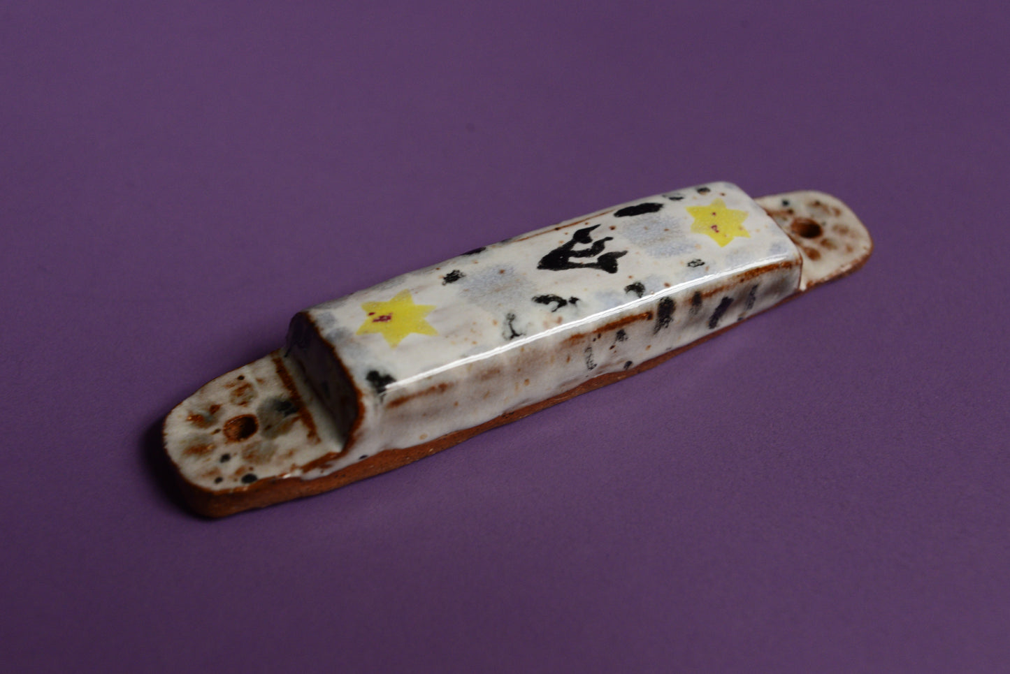 Mezuzah speckle star