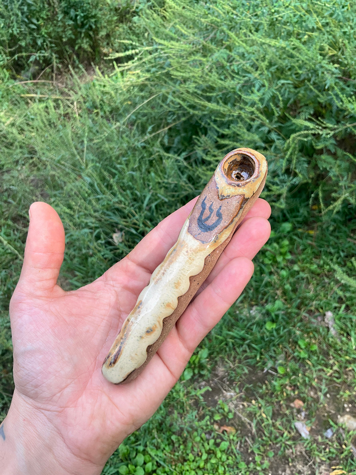 Pipe stoneware shin sand