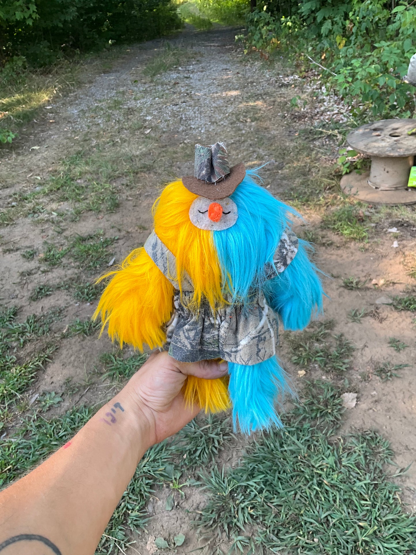 Plushie split clown