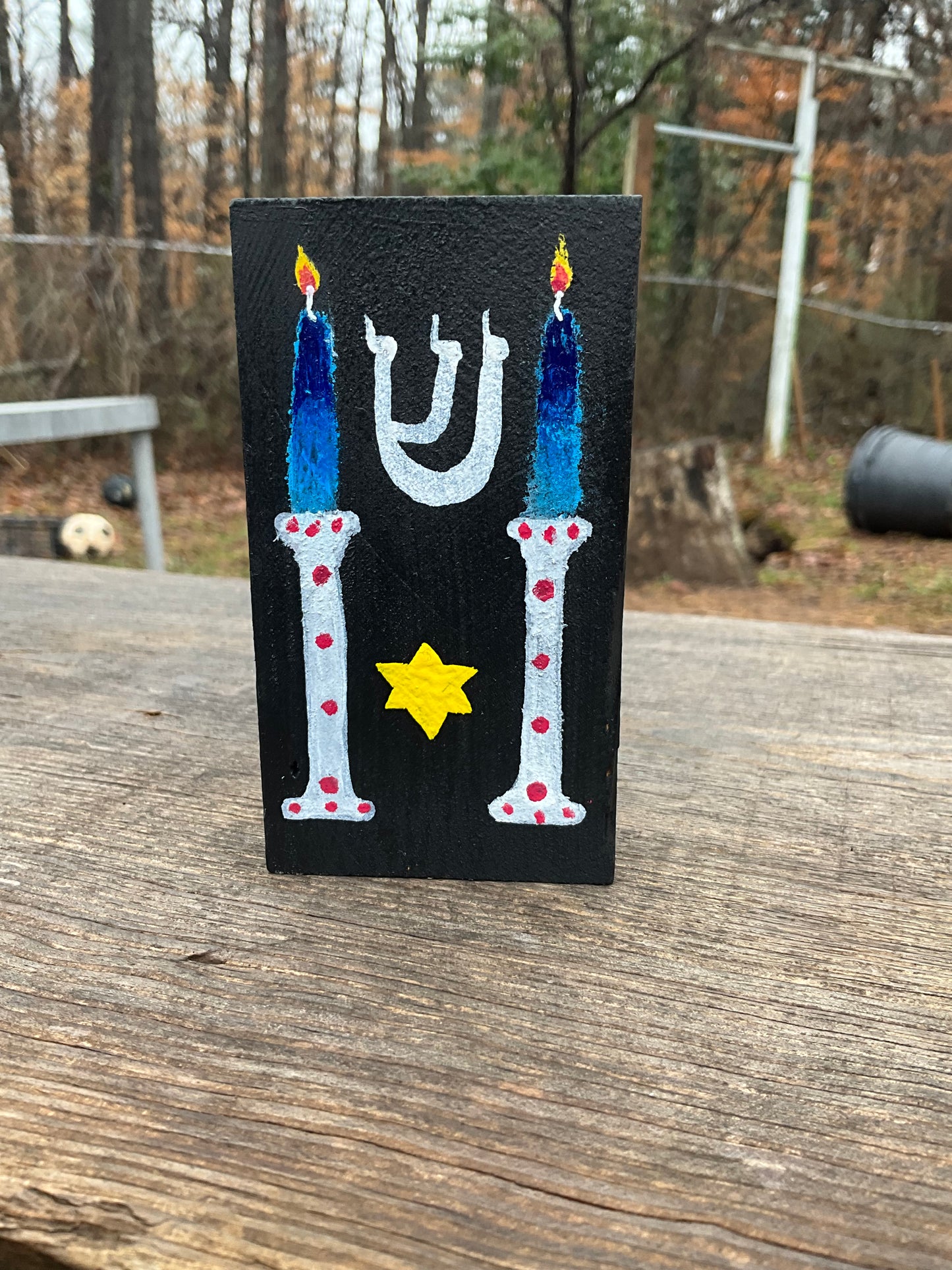 painting Mini candle