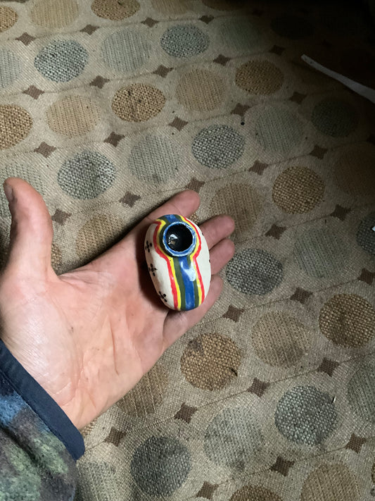Pipe stoneware rainbow