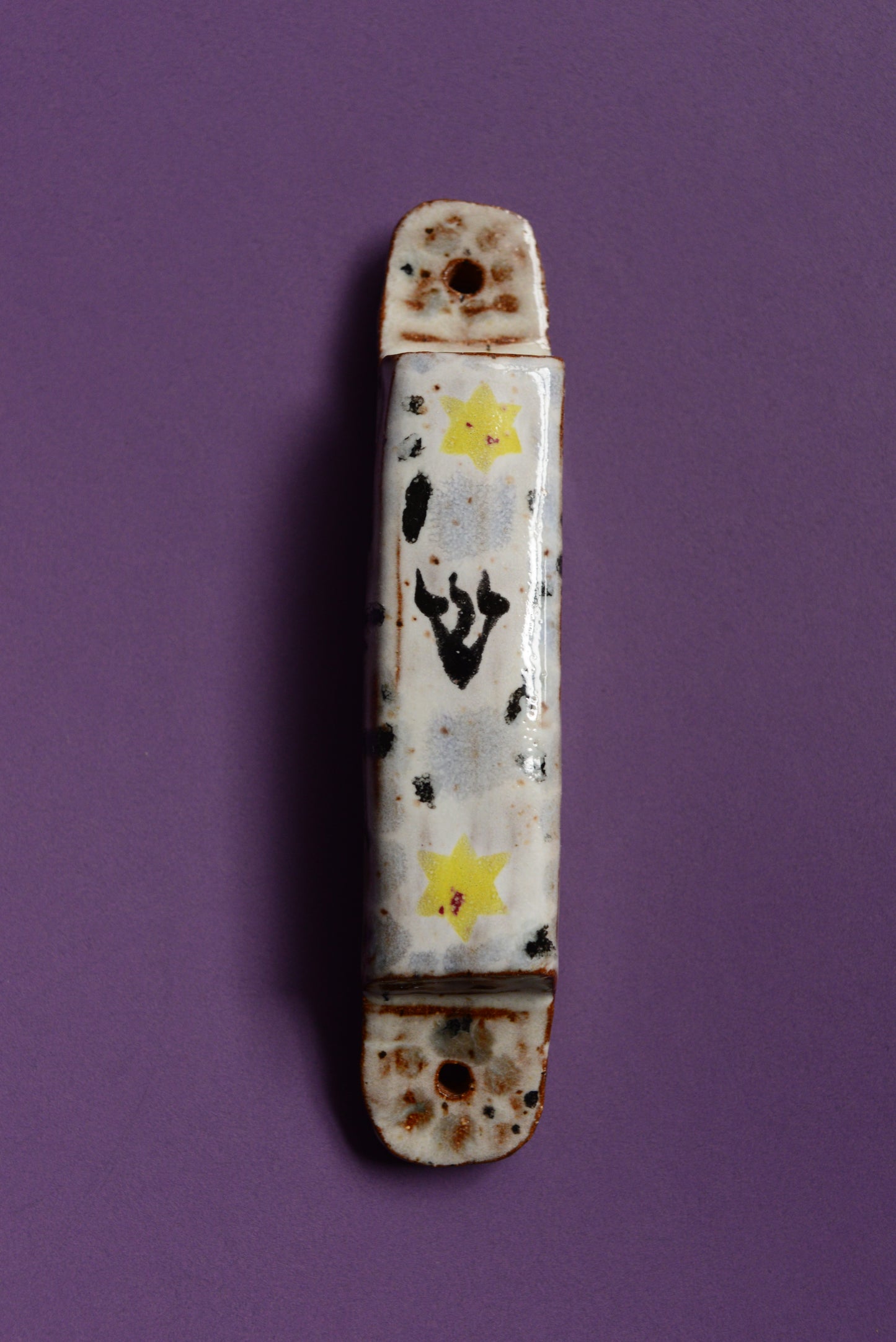 Mezuzah speckle star
