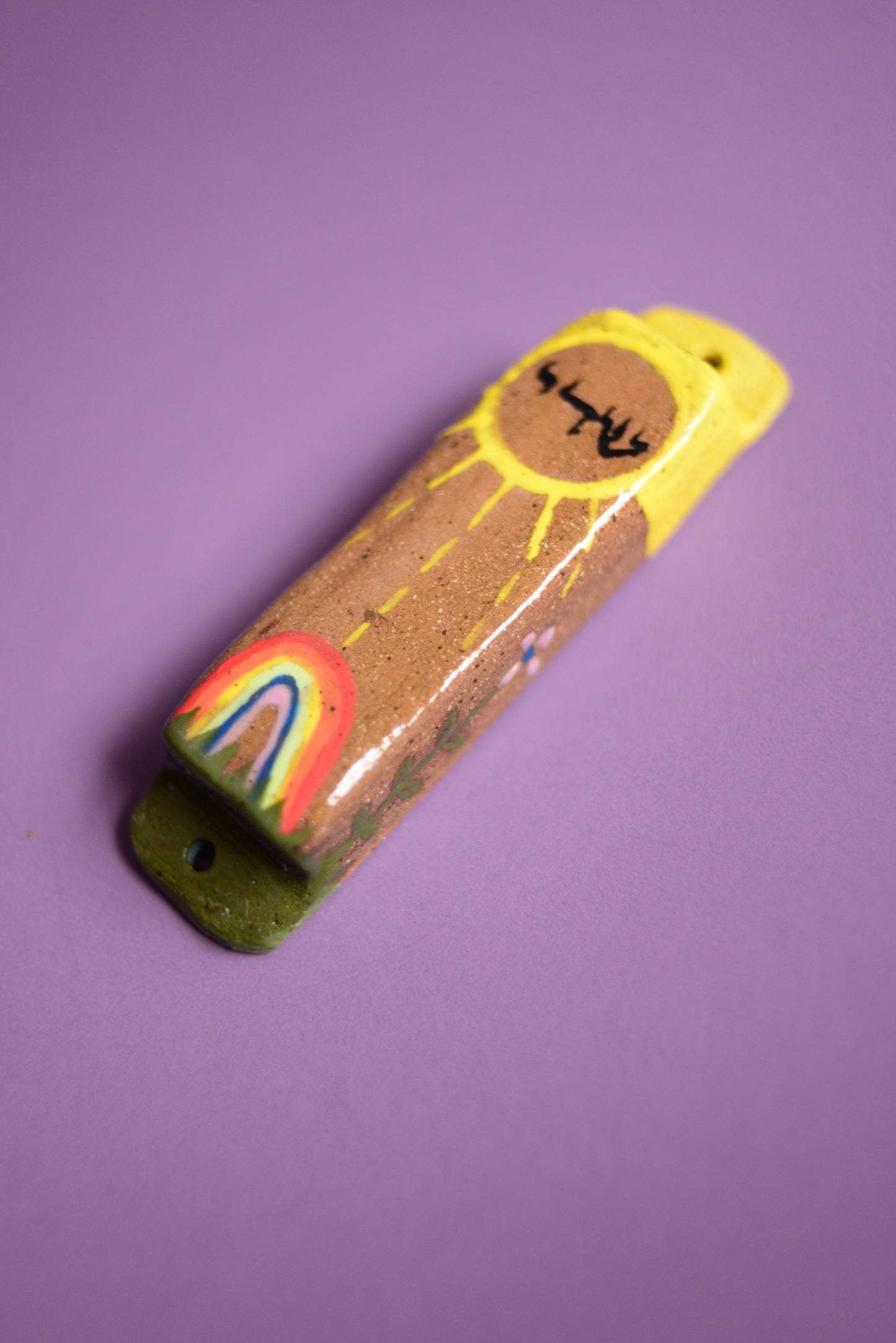 Mezuzah rainbow shaddai