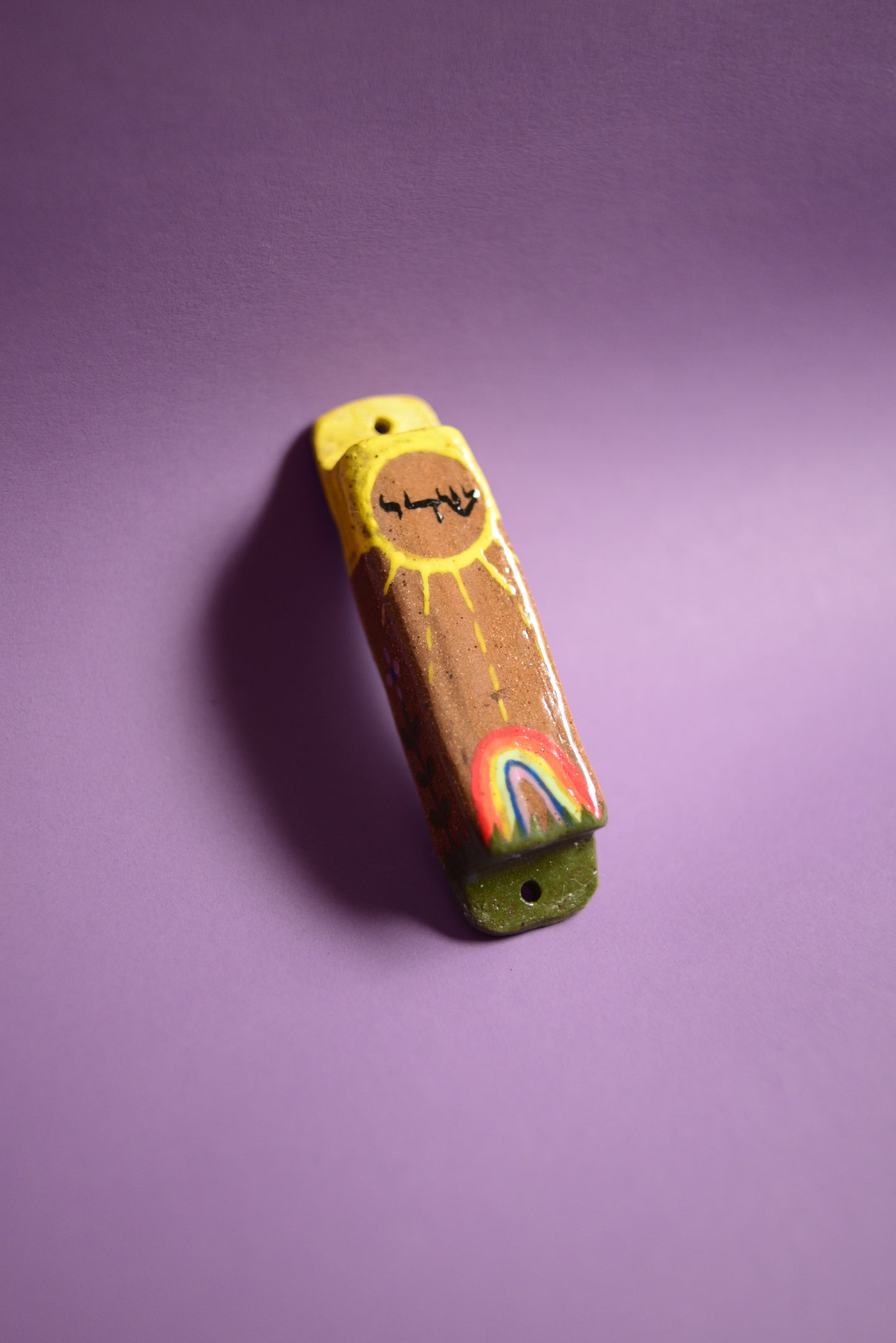 Mezuzah rainbow shaddai
