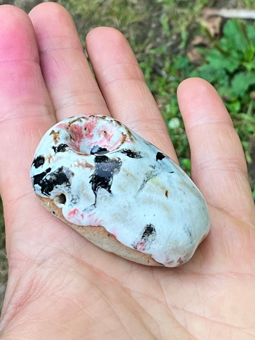 Pipe stoneware Dalmatian