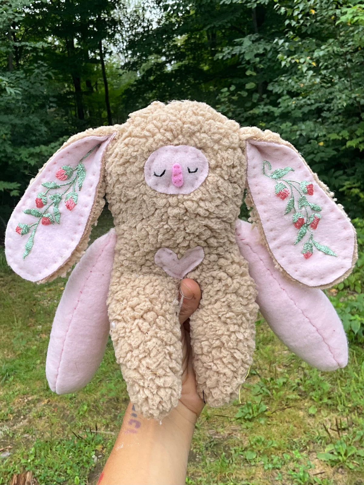 Plushie flower bunny