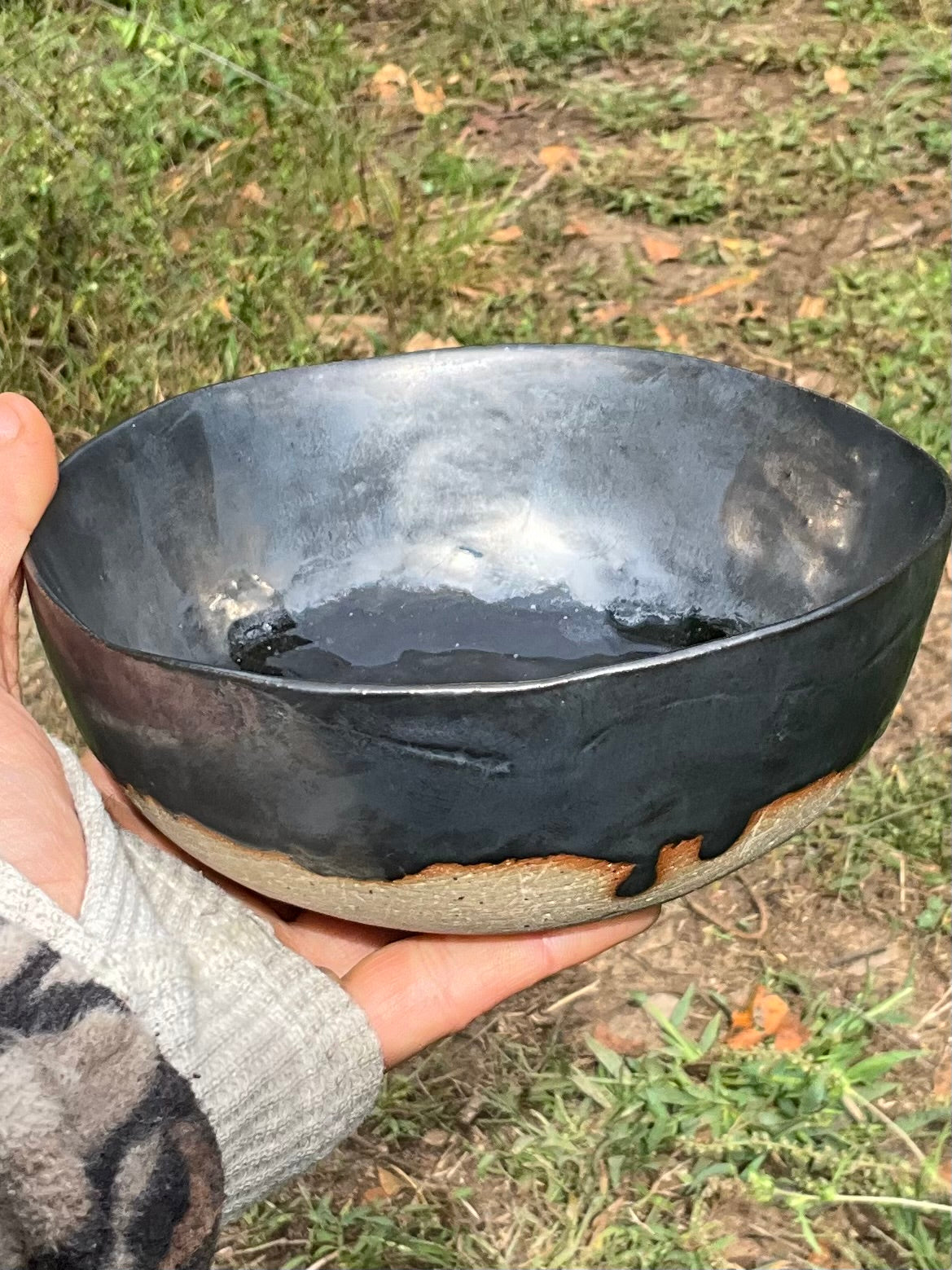 Bowl black shine