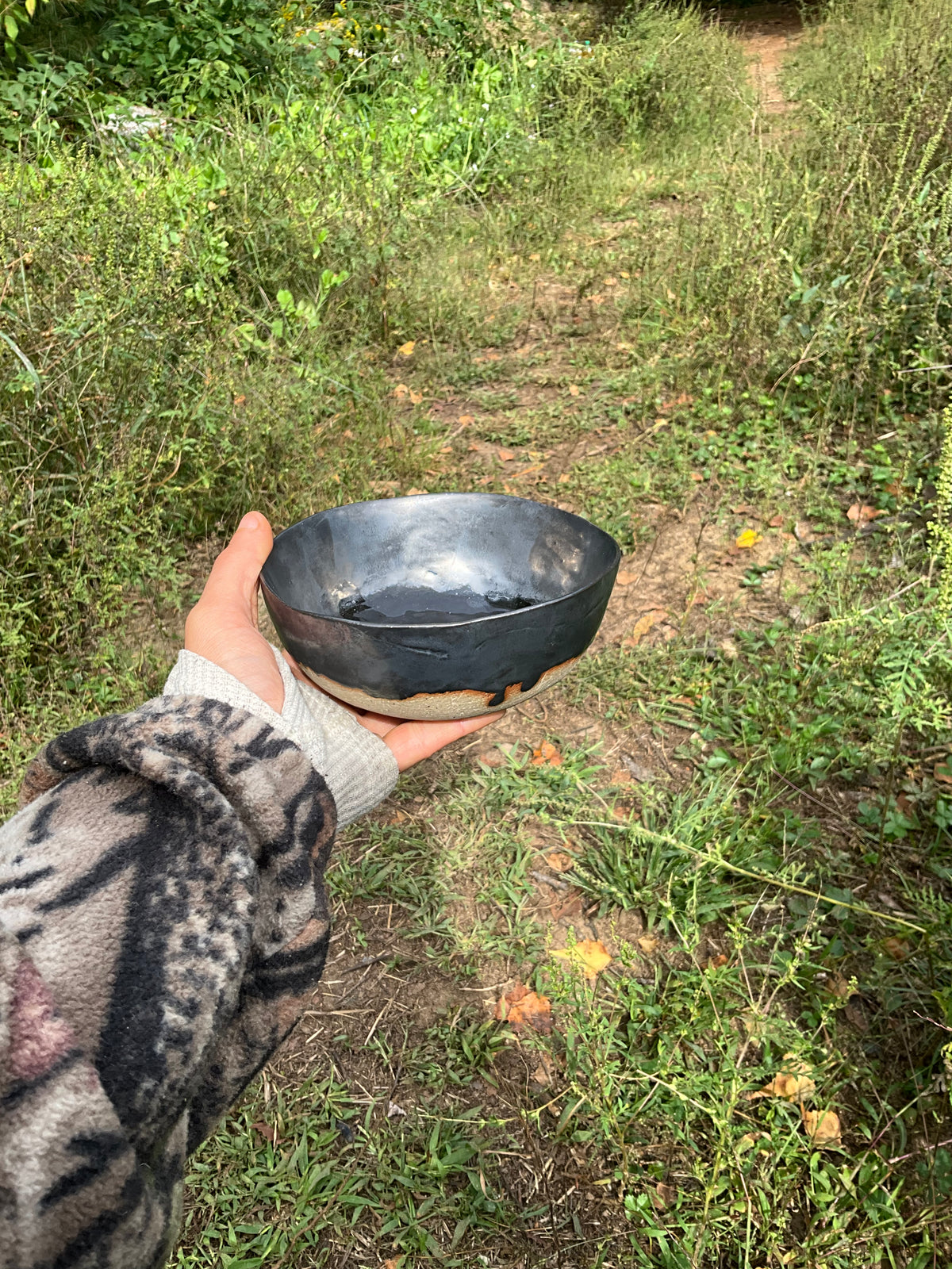Bowl black shine