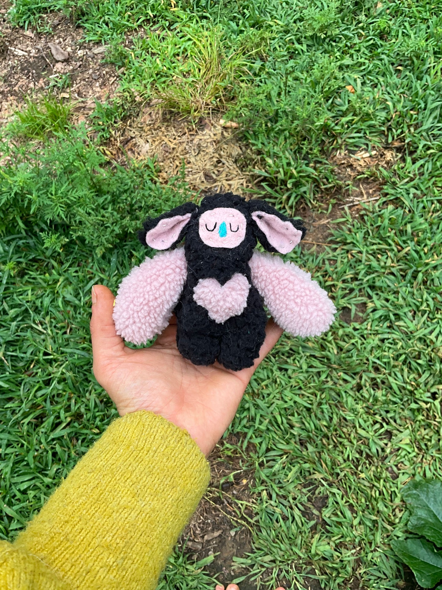 Plushie Mini black monkey