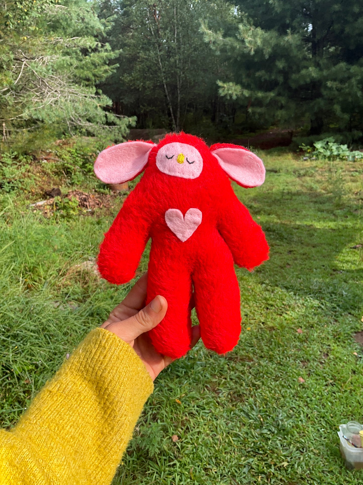 Plushie Red Bunny