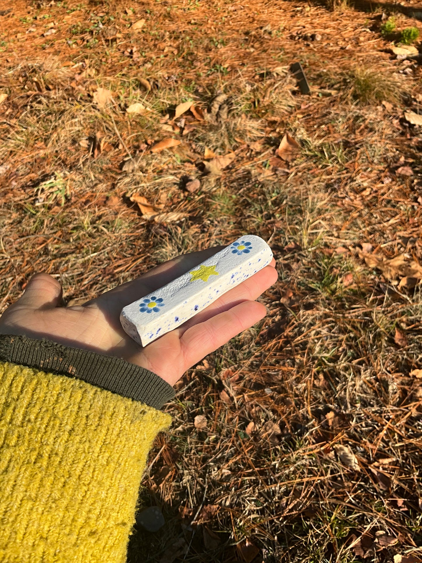 Mezuzah Magen & Floral