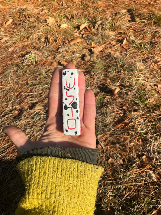 Mezuzah Shalom dalmation