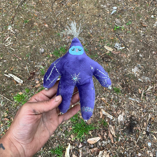 Plushie silver beam mini star