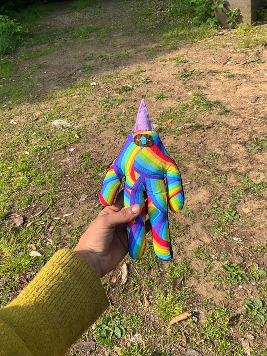 Plushie rainbow witch