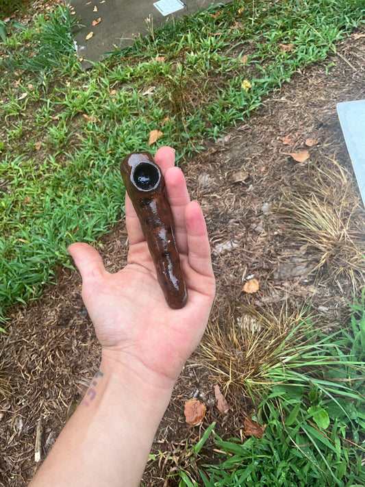 Pipe earthenware red