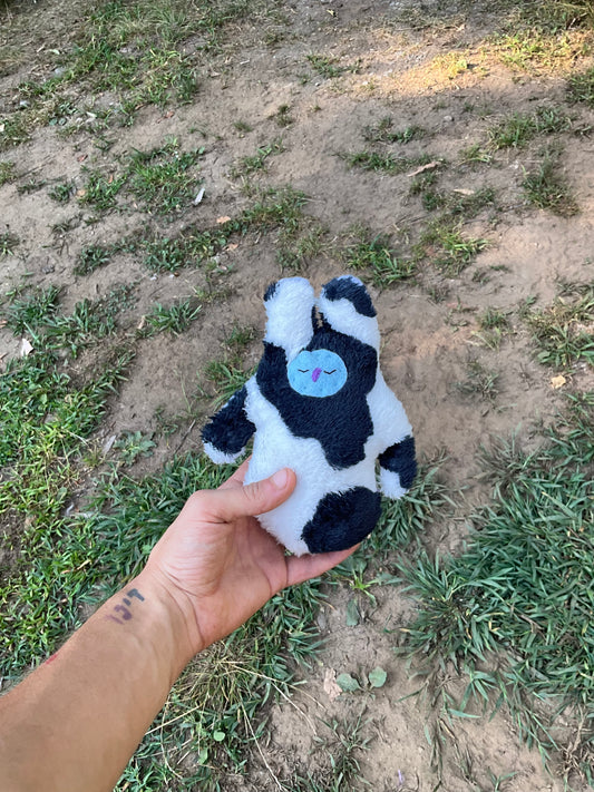 Plushie tummy cow
