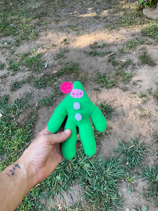 Plushie green mini star